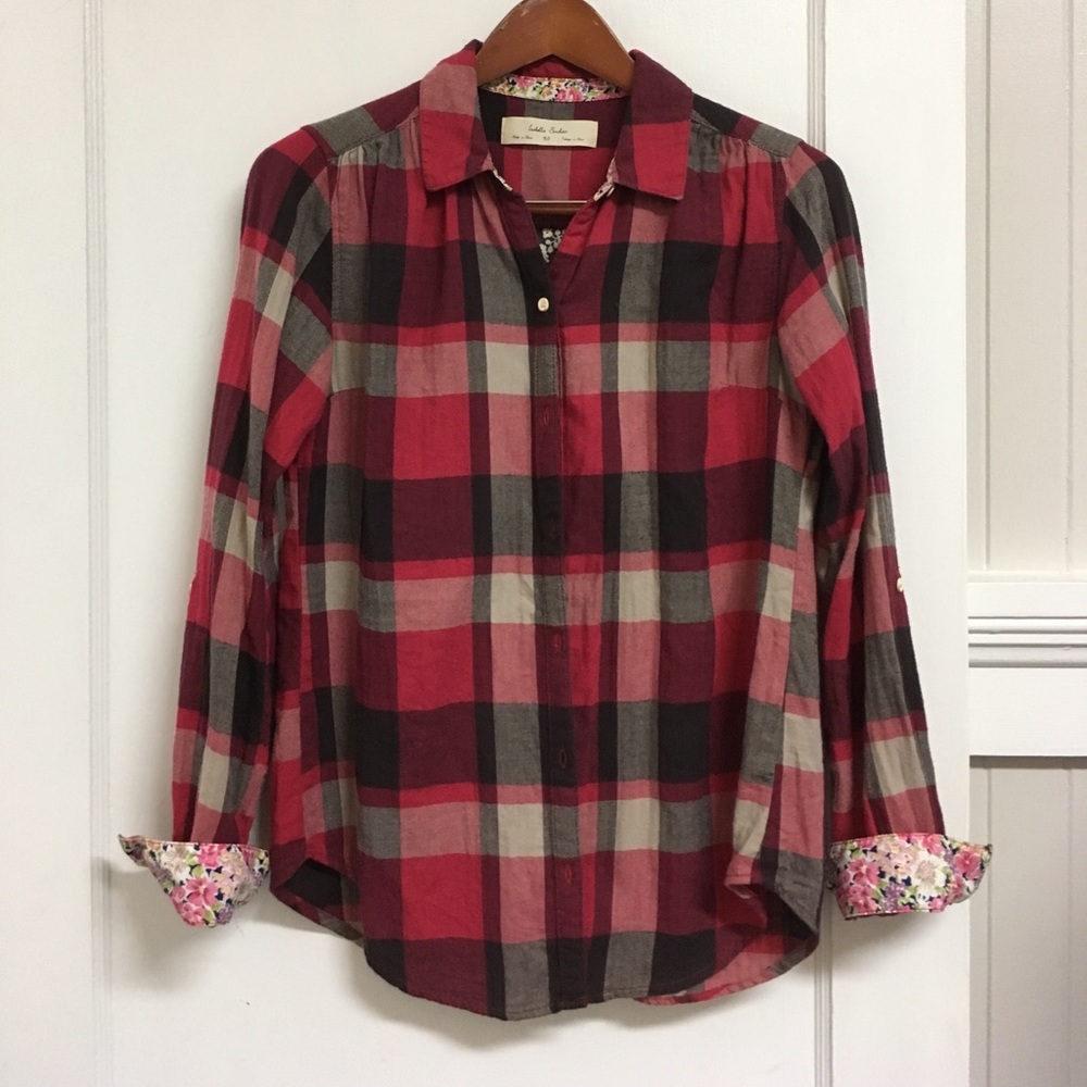 Anthropologie flannel